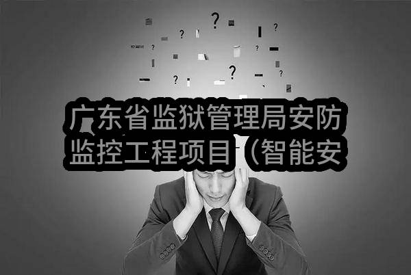 广东省监狱管理局安防监控工程项目（智能安防管理平台）验收测评服务